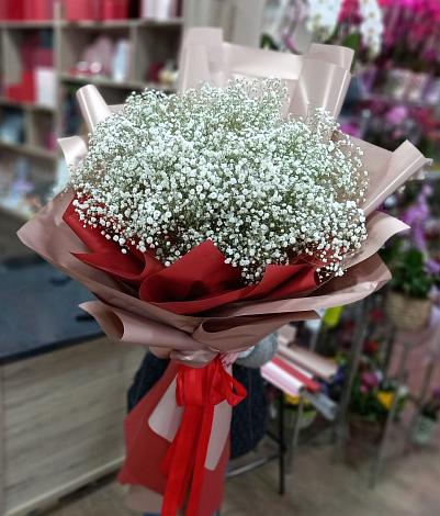 Букет цветов из: Гипсофила в Новогремяченском