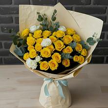 Букет цветов из:  Розы #REPLACE_PRED# Новогремяченском