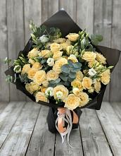 Букет цветов из:  Розы и Лизиантусы #REPLACE_PRED# Новогремяченском