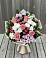 Букет цветов из: Альстромерии, Гвоздики, Розы и Хризантемы в Новогремяченском