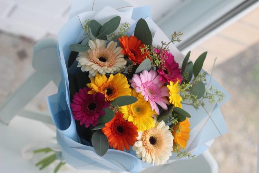 Букет цветов из: Герберы в Новогремяченском