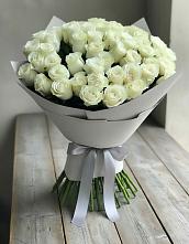Букет 35 Белых роз в Новогремяченском