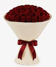 Букет 101 Бордовая роза Блэк Бакарра в Новогремяченском