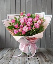 Букет Розовый кустик в Новогремяченском