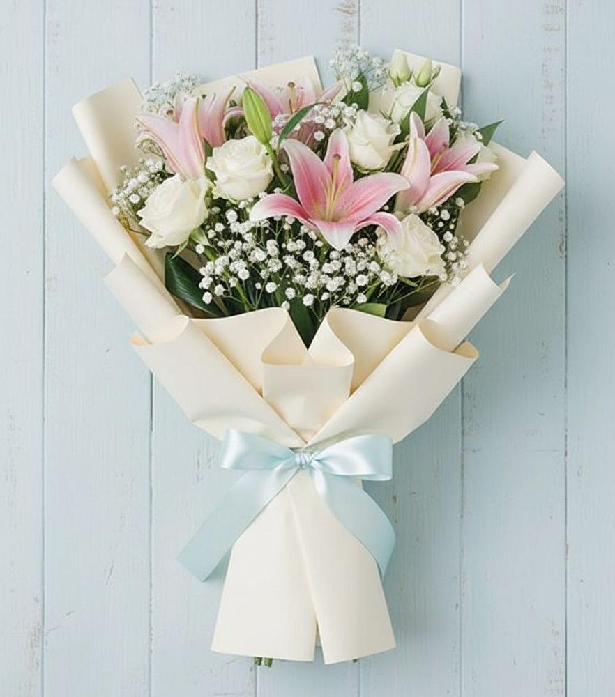 Букет цветов из: Лилии в Новогремяченском