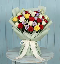 Букет цветов из:  Розы в Новогремяченском
