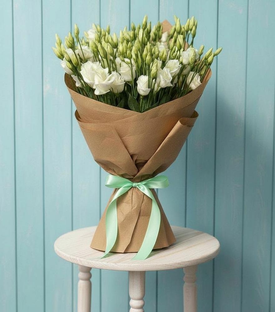 Букет цветов из: Лизиантусы в Новогремяченском