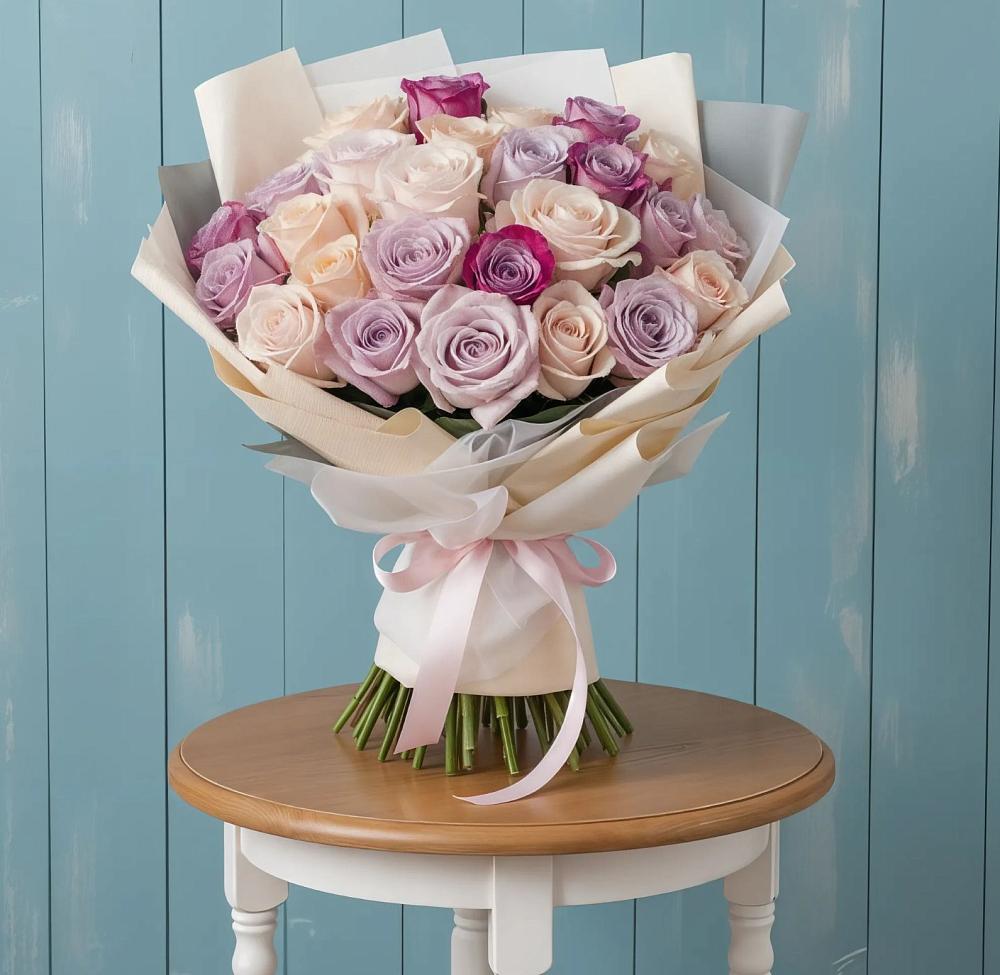 Букет цветов из: Розы в Новогремяченском