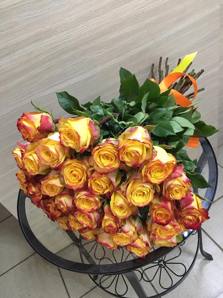 Букет Желтые розы в Новогремяченском