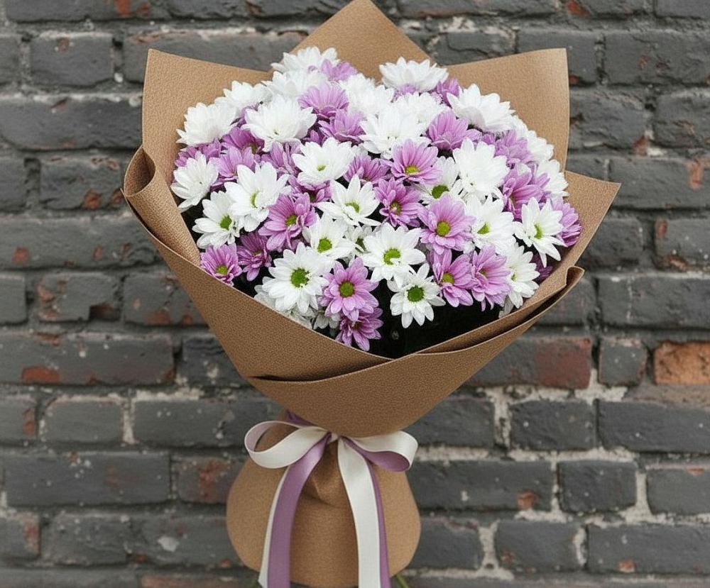 Букет цветов из: Хризантемы в Новогремяченском