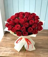 Букет 29 Красных роз в Новогремяченском