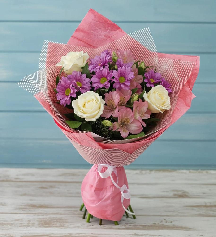 Букет цветов из: Герберы в Новогремяченском